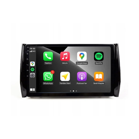 Skoda Kodiaq Araç Multimedya Android Ekran Carplay Double Teyp 4+64 9" 17-20 P.Black CADENCE - Resim 2