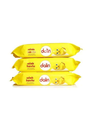 Dalin Islak Havlu 4 x 3'lü Avantaj Paket 672 Yaprak - 2