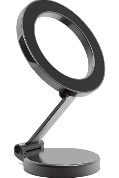 QASUL Mıknatıslı Katlanır Manyetik Araba İçi MagSafe İçin Cep Telefonu Tutucu 360 ° Dönebilen - 7