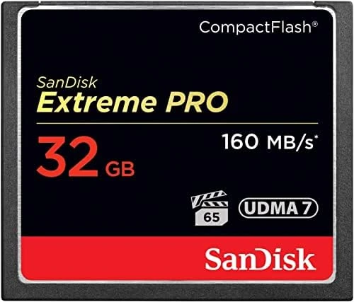 SanDisk Extreme Pro 32GB CompactFlash Hafıza Kartı UDMA 7 160MB-sn kadar - SDCFXPS-032G-X46 - 4