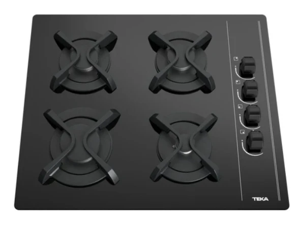 TEKA GBC 64002 BK 60 CM. 4 GÖZLÜ GAZLI ANKASTRE SİYAH OCAK - 3