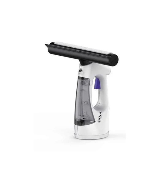 AUHMA 140mL Su Tankı Kapasiteli, 4 LED Işıklı Vakumlu Pencere Süpürgesi WHL-106 - 3