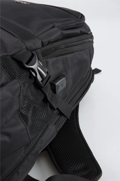 Ççs 51452 Laptop Bölmeli Usb Girişli Terletmeyen Siyah Sırt Çantası - 6