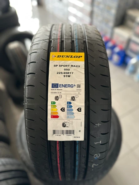 DUNLOP 225/45 R17 91w Xl Sport Maxx 050 Toyota Corolla OEM Oto Yaz Lastiği (Üretim Yılı:2024) - 2