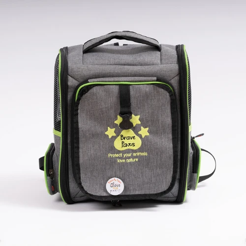 Yıkanabilir Plastik Fileli Kedi Köpek Taşıma Çantası Torik Model - 5