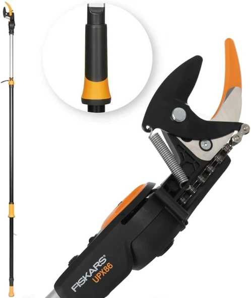 Fiskars Powergear 115012 Upx86 Yüksek Dal Budama Kesme Makası
