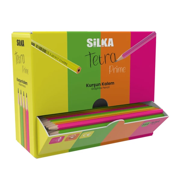 Silka Ocean Tetra Prime Neon Kurşun Kalem (1 Adet) - 2