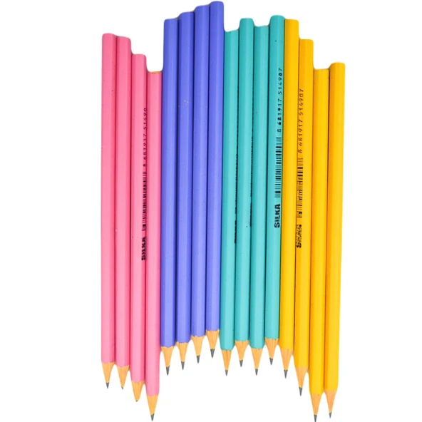 Silka Ocean Tetra Prime Neon Kurşun Kalem (12 Adet)