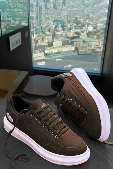 Big King Keten Kalın Taban Erkek Günlük Ayakkabı - 6