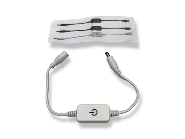 Dokunmatik tuş anahtar açma kapama düğme için tek renkli LED şerit için DC 12V-24V / 4A Dimmer - 2