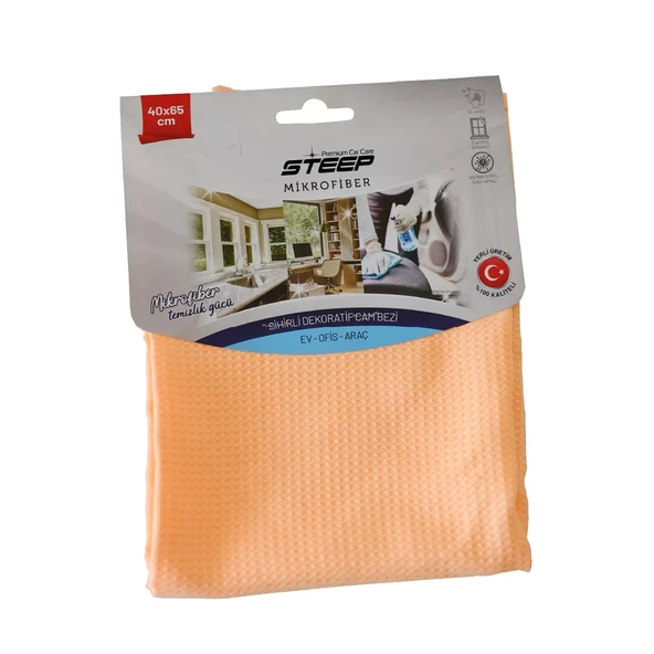 STEEP Mikrofiber Dekoratif Cam Bezi