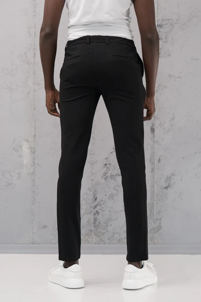 Slimfit Armürlü Full Likralı Esnek Beli Lastikli Yazlık Jogger Pantolon - Resim 8