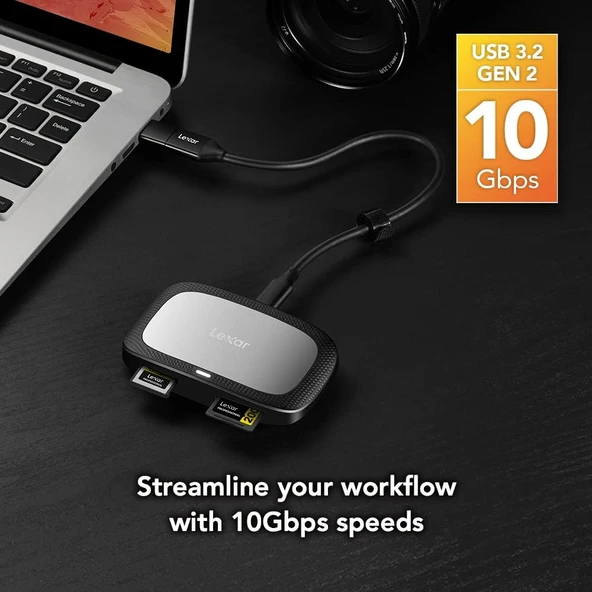 Lexar Professional CFexpress SD USB 3.2 Gen2 Kart Okuyucu - 3