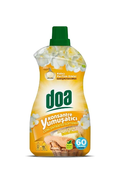 DOA Konsantre Yumşatıcı Beyaz Çiçek 1500 ml