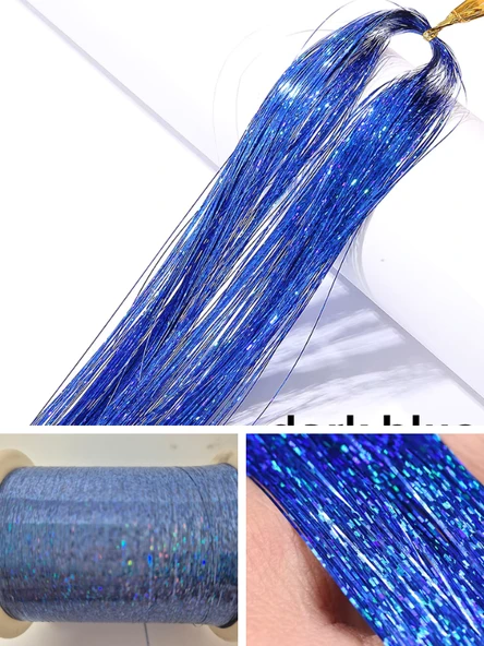 Eagenset Çapari Simi Lazer Hologram Lacivert Poşet Sim 36 Metre - 6