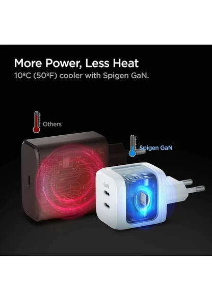 Spigen PowerArc ArcStation PE2105 45 W Type-C Hızlı Şarj Adaptörü - 2