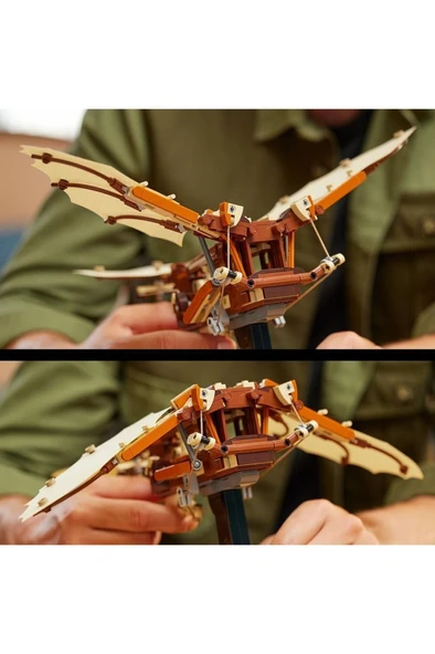 LEGO ® Icons Leonardo da Vinci’nin Uçan Makinesi 10363 -  Model Yapım Seti (493 Parça) - 3
