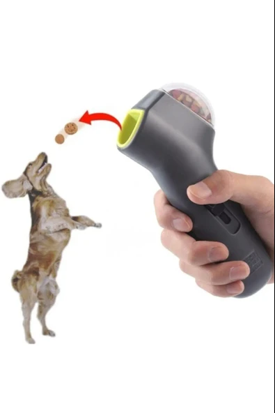 Tut Yakala Köpek Mama Atıcı Egzersiz Oyun Tabancası - 2