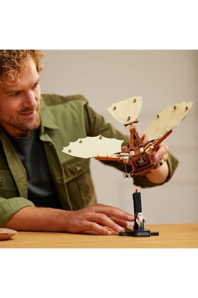 LEGO ® Icons Leonardo da Vinci’nin Uçan Makinesi 10363 -  Model Yapım Seti (493 Parça) - 2