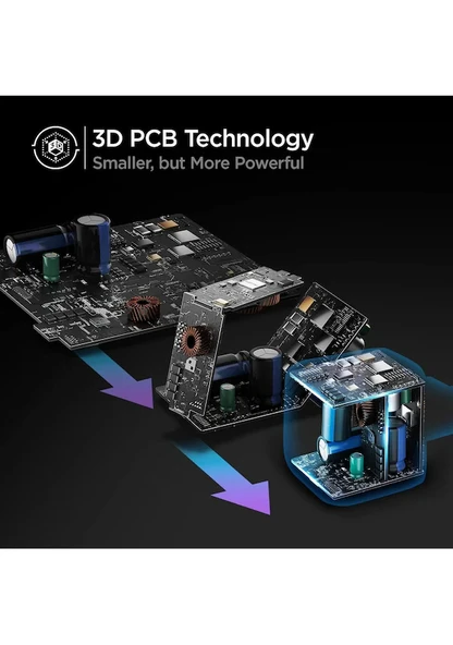 Spigen PowerArc ArcStation PE2105 45 W Type-C Hızlı Şarj Adaptörü - 6