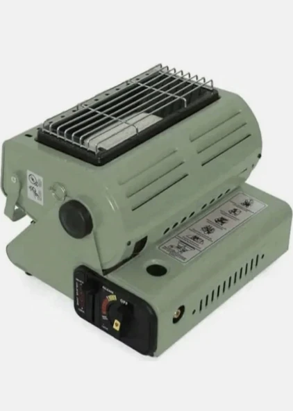 Big Fire Maxi Portatif Kamp Sobası YEŞİL - 2