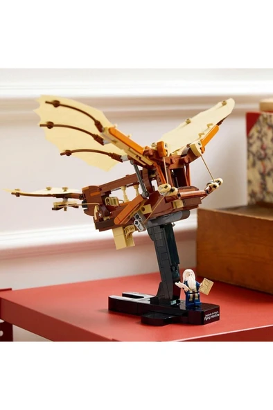 LEGO ® Icons Leonardo da Vinci’nin Uçan Makinesi 10363 -  Model Yapım Seti (493 Parça) - 8