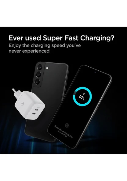 Spigen PowerArc ArcStation PE2105 45 W Type-C Hızlı Şarj Adaptörü - 3