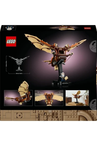 LEGO ® Icons Leonardo da Vinci’nin Uçan Makinesi 10363 -  Model Yapım Seti (493 Parça) - 10