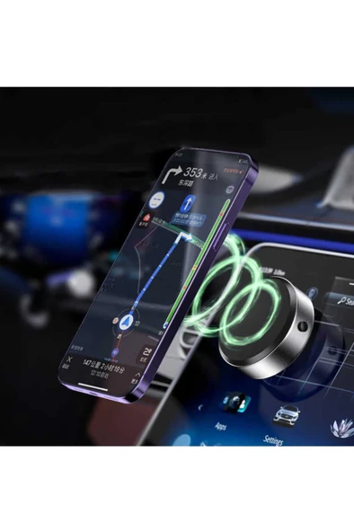 QASUL Universal Süper Manyetik Vakum Araç İçi Telefon Tutucu, Masaüstü, Duvar, Ayna - 5