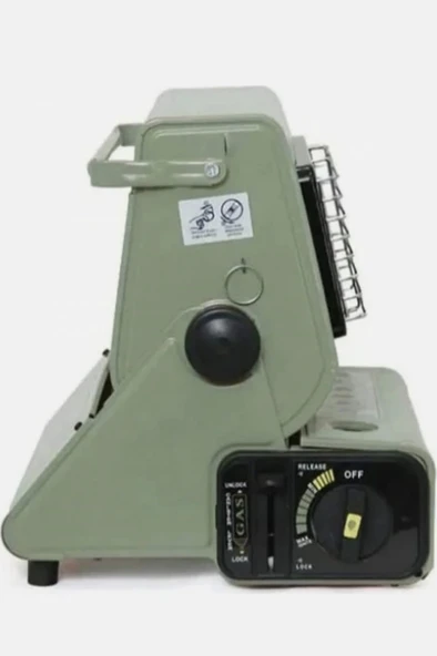 Big Fire Maxi Portatif Kamp Sobası YEŞİL - 3