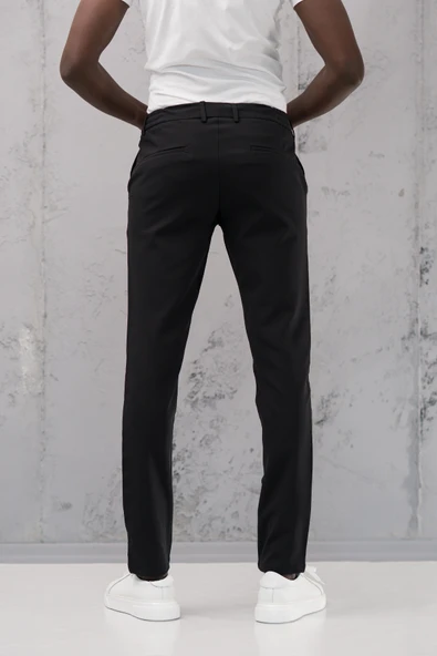 Slimfit Full Likralı Esnek Beli Lastikli Yazlık Jogger Pantolon - 9