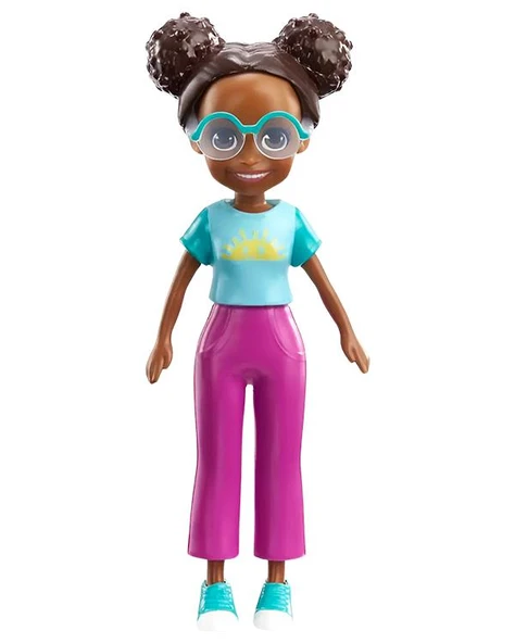 Polly Pocket ve Arkadaşları Serisi Shani Yeşil Gözlüklü HKV77