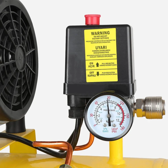 Rtrmax RTM735 Sessiz Hava Kompresörü 50 Lt 1.50 HP/1.10 KW - 3