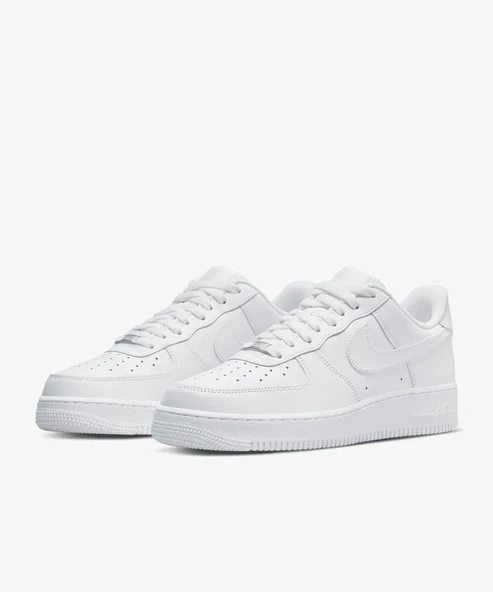 Nike Air Force 1 '07 31522-111 Beyaz Spor Ayakkabı - Resim 3