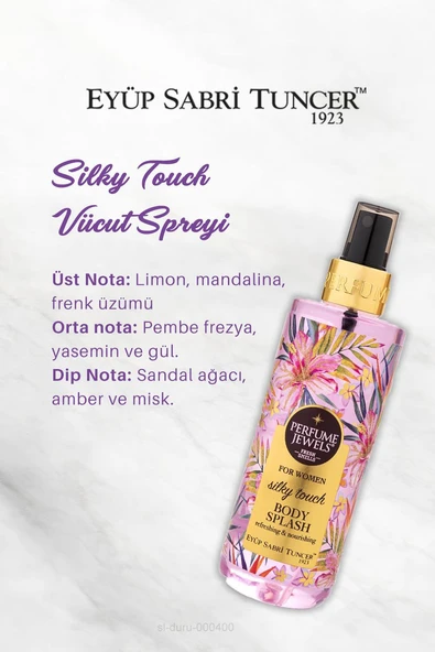 4 AL 3 ÖDE Eyüp Sabri Tuncer Vücut Spreyi Silky Touch 250 ml, Pamuk Hediyeli - Resim 2