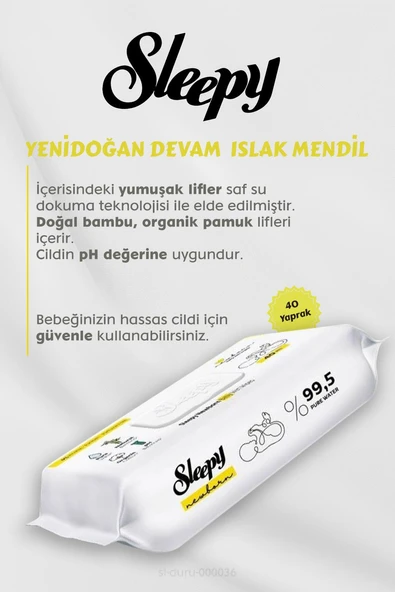 Sleepy Bebek Bakım Havlusu 25 AL 23 Öde Hediyeli - Resim 2