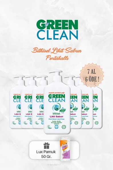 7 AL 6 ÖDE Bitkisel Likit Sabun Portakallı 500 ml ürün görseli