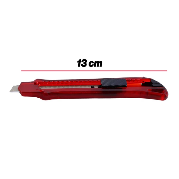 Plastik Maket Bıçağı Kırtasiye Halı Bıçağı Bıçak 13 cm - 2