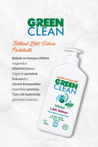 4 AL 3 ÖDE Bitkisel Likit Sabun Portakallı 500 ml - Resim 2