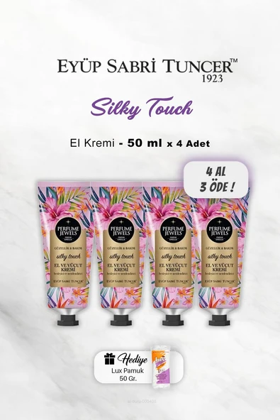 Eyüp Sabri Tuncer Pj El Ve Vücut Kremi Sılky Touch 50 Ml Tüp