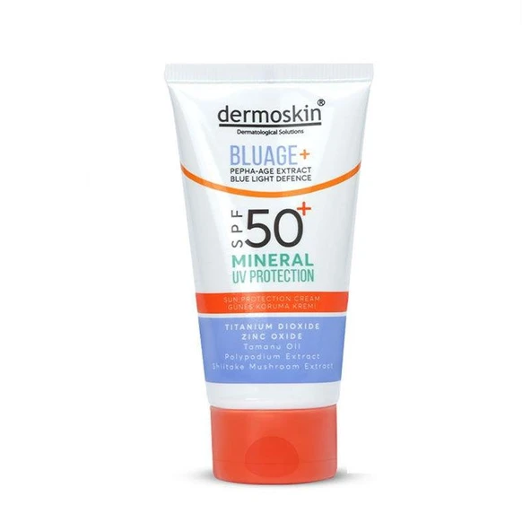 Dermoskin Bluage+ SPF50+ Mineral Filtreli Güneş Koruma Kremi 50 ml ürün görseli