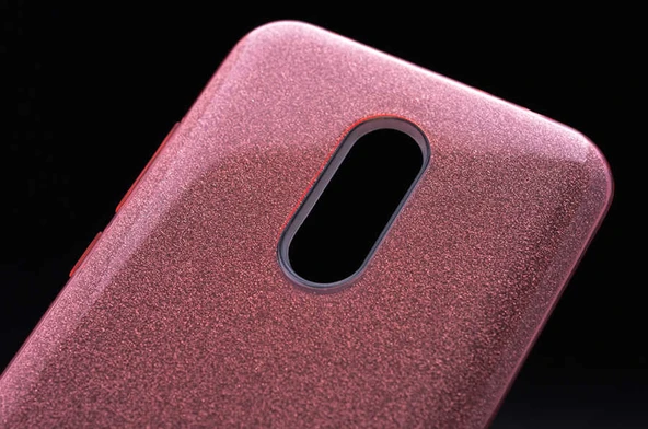 Xiaomi Redmi Note 4X Kılıf Shining Simli Silikon Kılıf - Resim 7