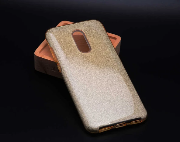 Xiaomi Redmi Note 4X Kılıf Shining Simli Silikon Kılıf - Resim 3