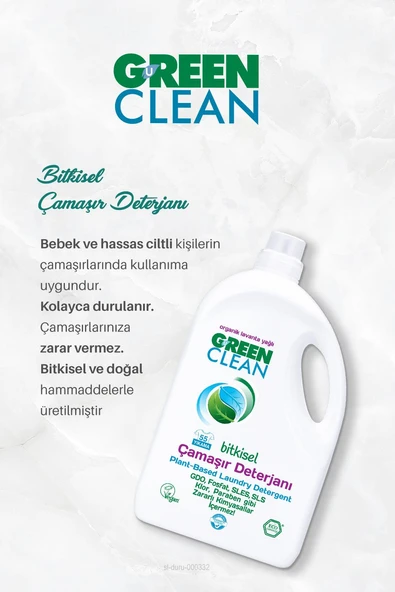 4 AL 3 ÖDE Bitkisel Sıvı Çamaşır Deterjanı 2750 ml - Resim 2