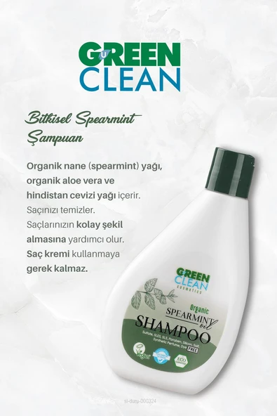 7 AL 6 ÖDE Bitkisel Şampuan Spearmint 275 ml - 2