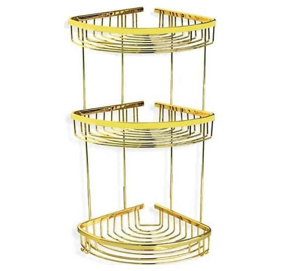 SARAY OVAL 3 LÜ KÖŞELİK GOLD 22*22 - 1