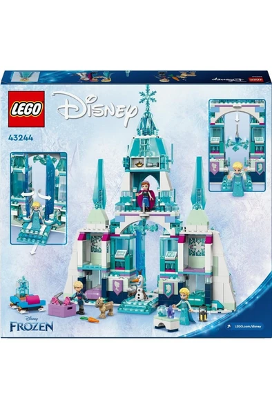 LEGO ®Disney Princess Karlar Ülkesi Elsa’nın Buz Sarayı 43244 6 Yaş Üzeri için Yapım Seti(630Parça) - 8