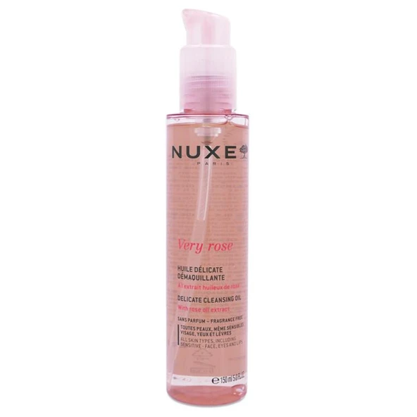 Nuxe Very Rose Hassas Temizleme Yağı 150ml