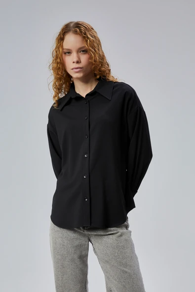 Limited Edition Regular Poliviskon Dokuma Gömlek - Resim 23