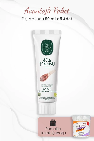 Eyüp Sabri Tuncer 5 al 4 öde Himalaya Tuzlu Diş Macunu Hediyeli - Resim 2